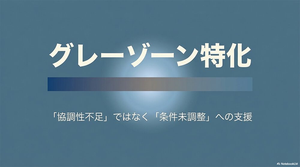 グレーゾーン特化：腸脳相関 × 社会性教育の設計